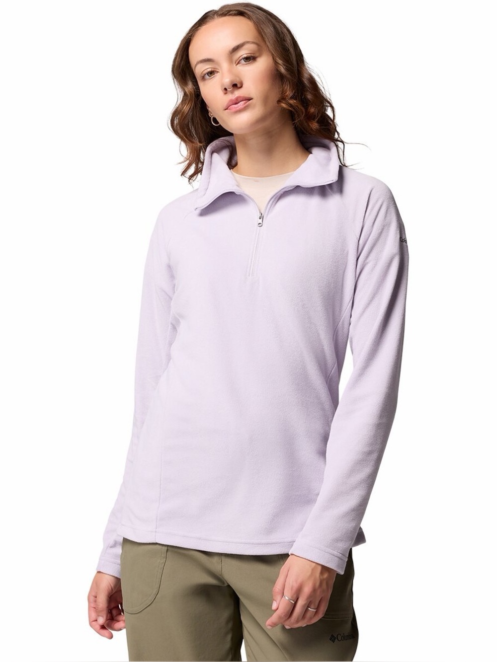 Columbia Glacial Fleece IV 1/2-Zip Fleece in Lavender Pearl